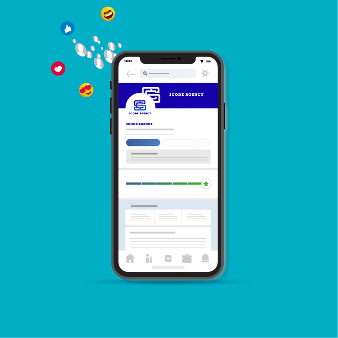 SCODE AGENCY page profil